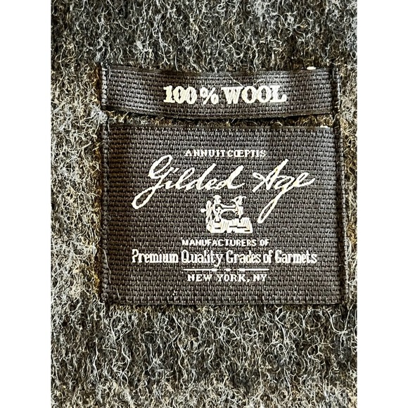 Gilded Age 100% Premium Quality Wool Scarf - Picture 2 of 10